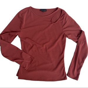 Cynthia Rowley Top Long Sleeve Top ~ NWOT